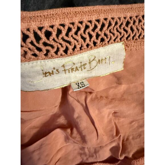 Jen’s Pirate Booty Jasmine Crochet Mini Dress in Clay Lace XS - Picture 7 of 11